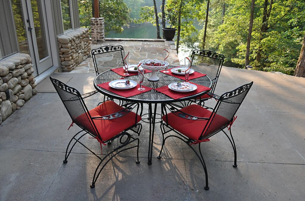 outdoor patio furniture - dining set